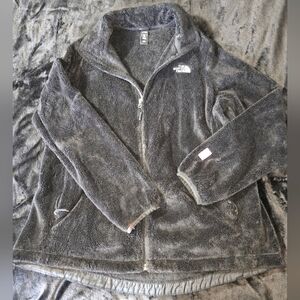 Northface fuzzy jacket.